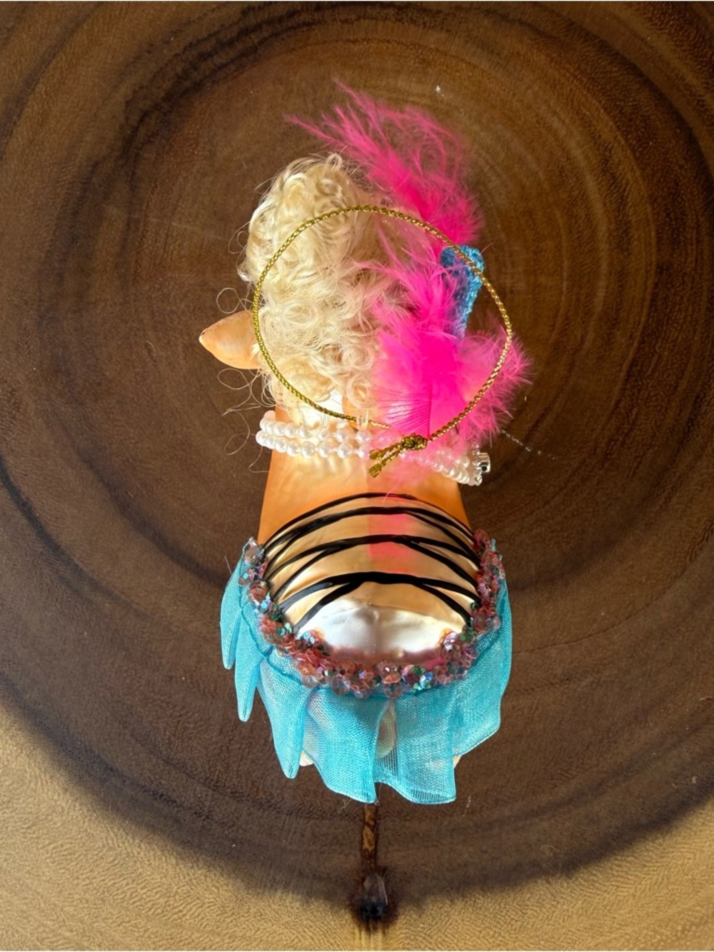 BestPysanky Fashion-Forward Pig Vibrantly Colored Glass Christmas Ornament 🐷 - Picture 6 of 13